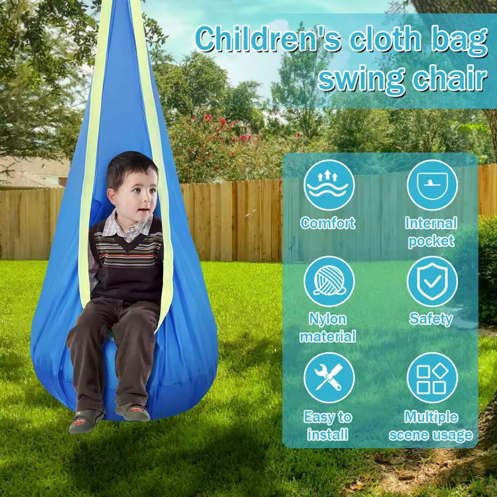Outdoor Furniture Rocking Chair - Columpio Tipo Nido para Niños, Silla