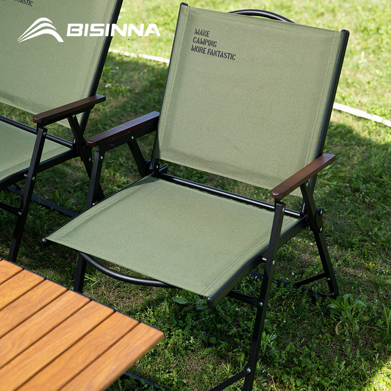 Outdoor Furniture Rocking Chair - BISINNA Silla de camping plegable al