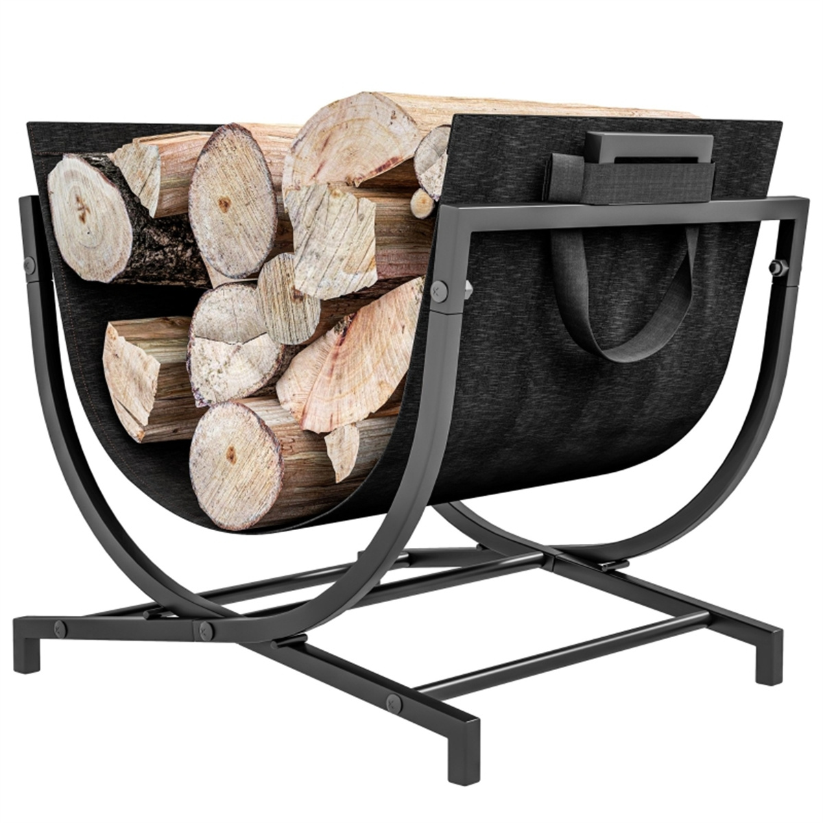 Outdoor Furniture Heavy Duty - Soporte para Leña de Exterior, Resistente,