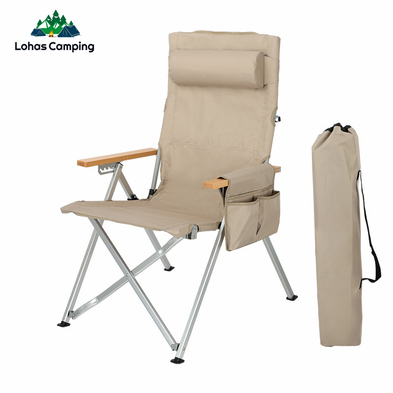 Outdoor Furniture Bench - Lohascamping- Silla de Camping ajustable portátil,