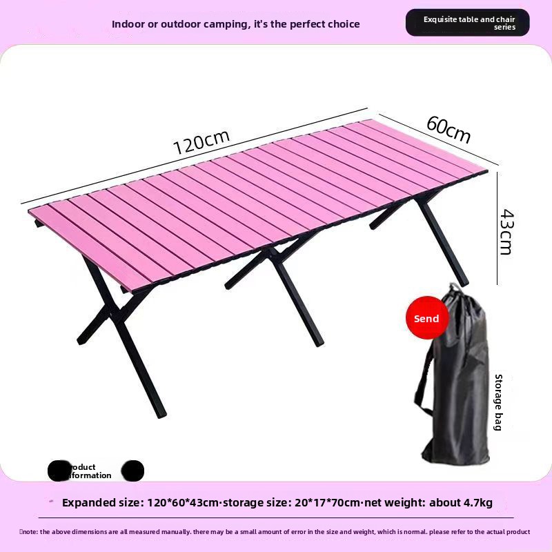 Outdoor Furniture Australia - Mesa Plegable Portátil de Acero al