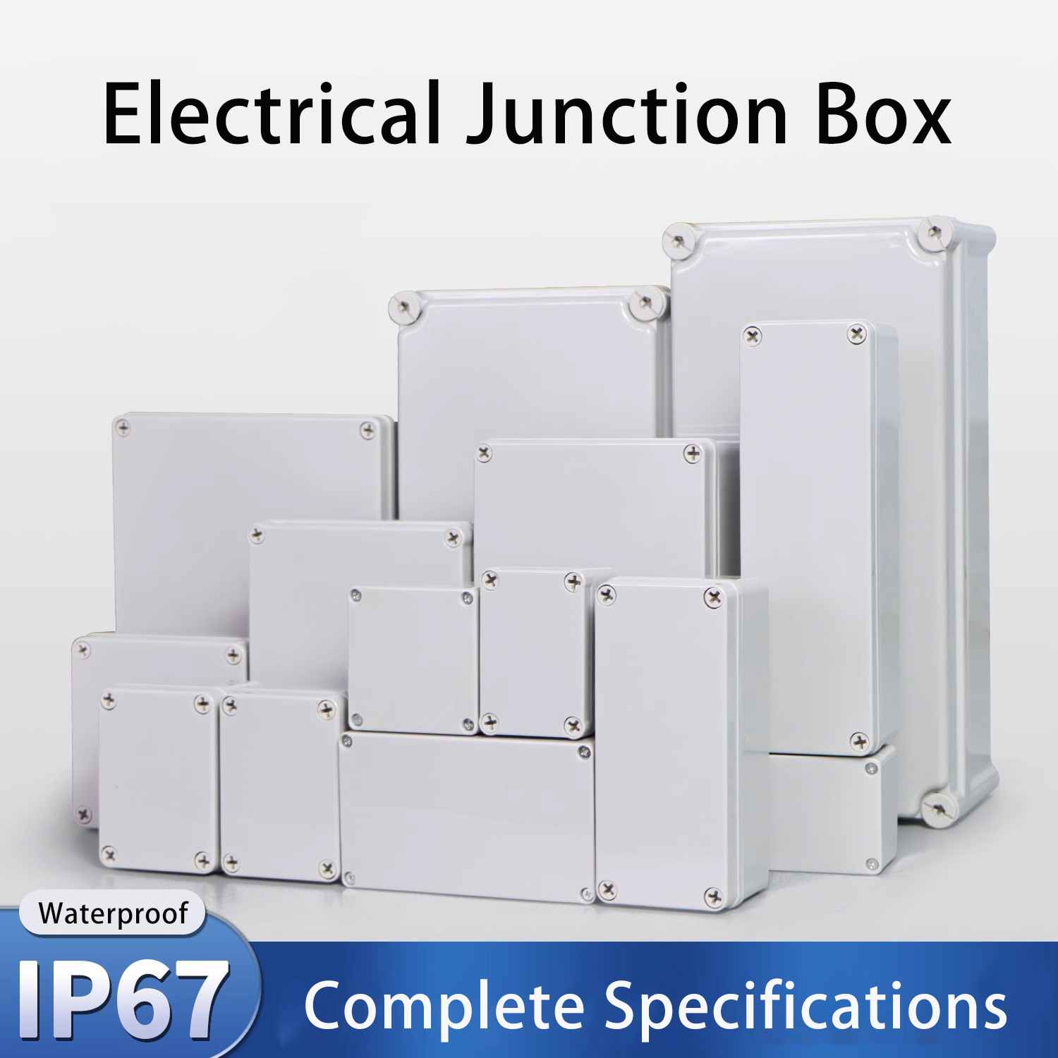 Outdoor Furniture Outlet - Caja de conexiones impermeable para exteriores,