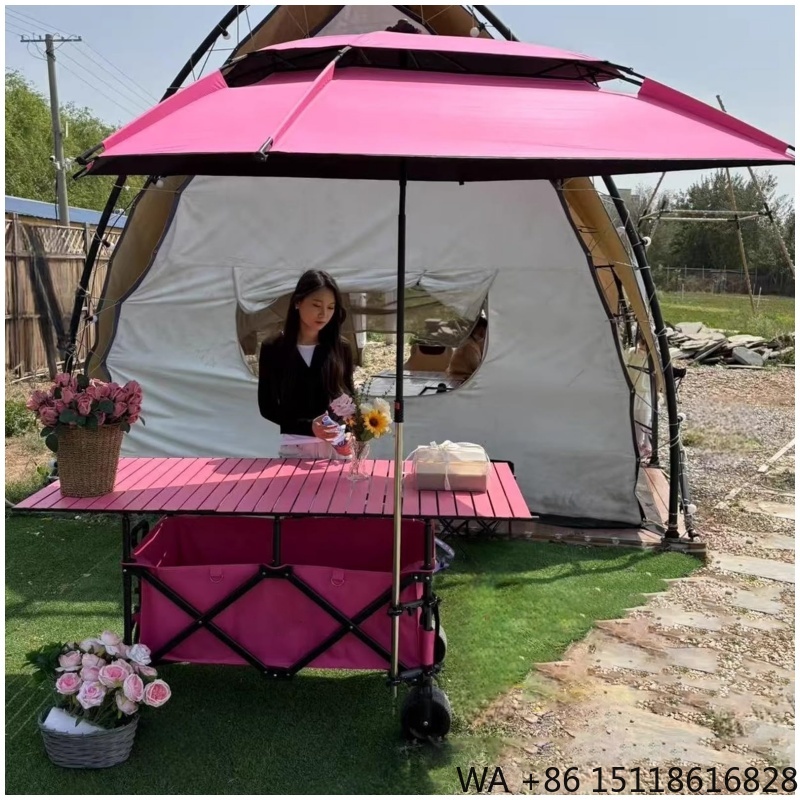 Outdoor Furniture Heavy Duty - Carrito Plegable Reforzado de Alta Calidad