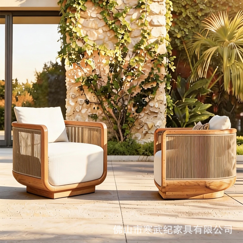 Sofá de Exterior de Teca, Cama - Outdoor Furniture Teak reseña y precio