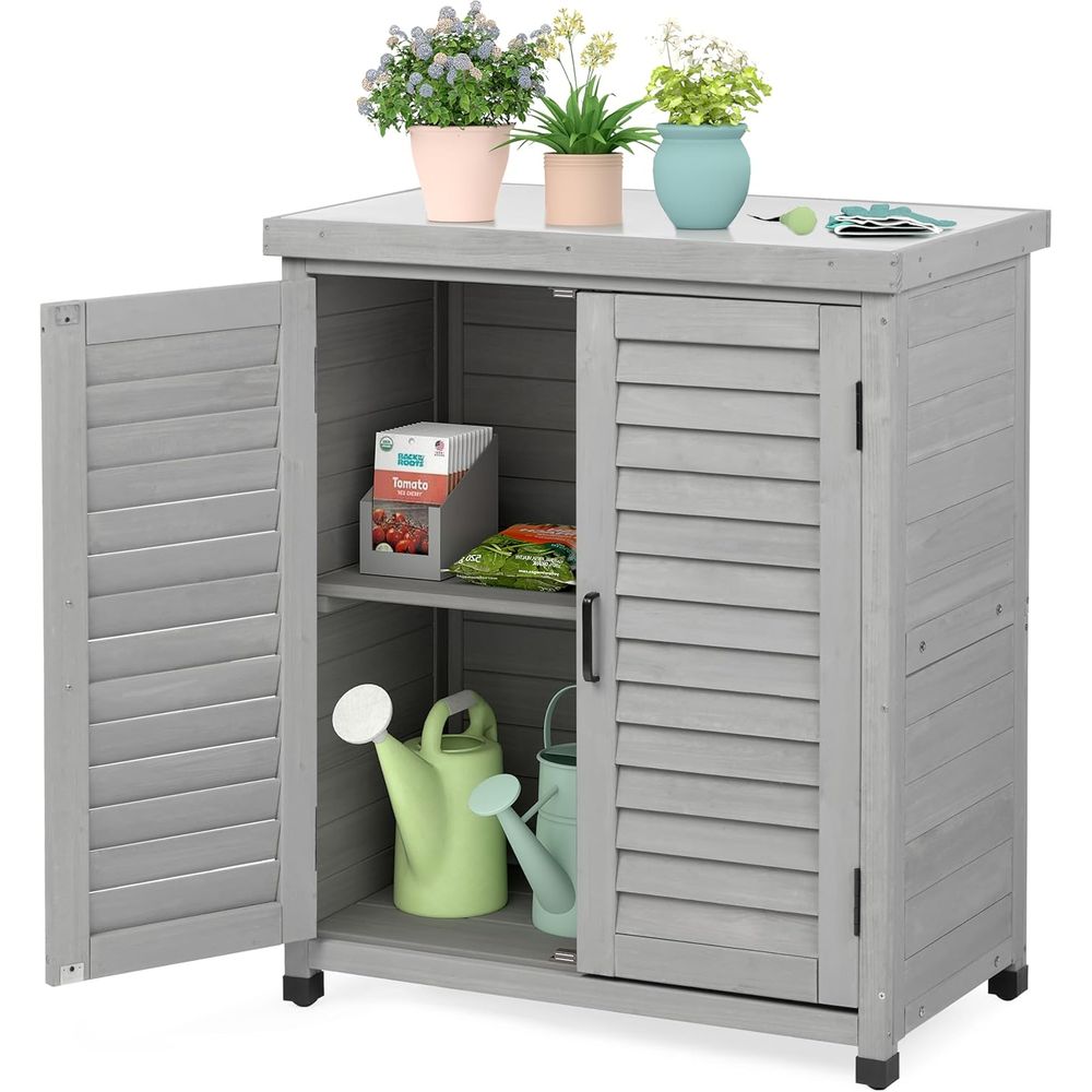 Mueble de Jardín con Armario d - Outdoor Furniture Bench reseña y precio