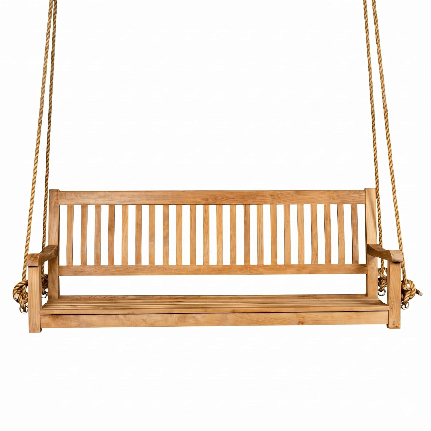 Columpio de Madera de Teca de  - Outdoor Furniture Teak reseña y precio