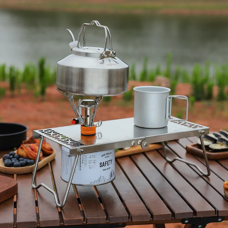 Mesa de té portátil para exter - Outdoor Furniture Australia reseña y precio