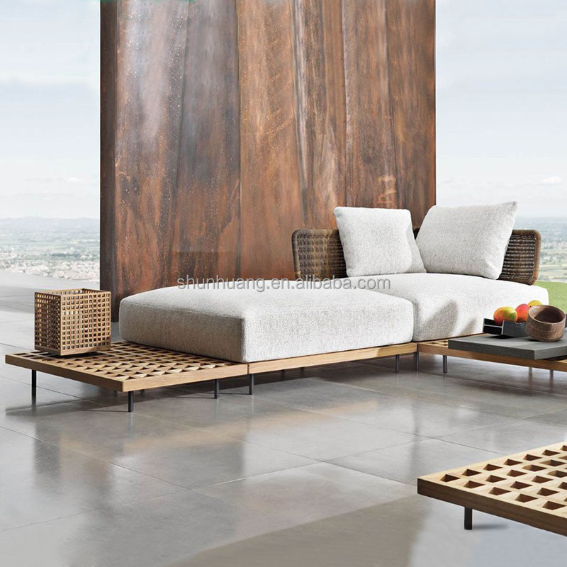 Conjunto de Sofás Modernos par - Outdoor Furniture Teak reseña y precio
