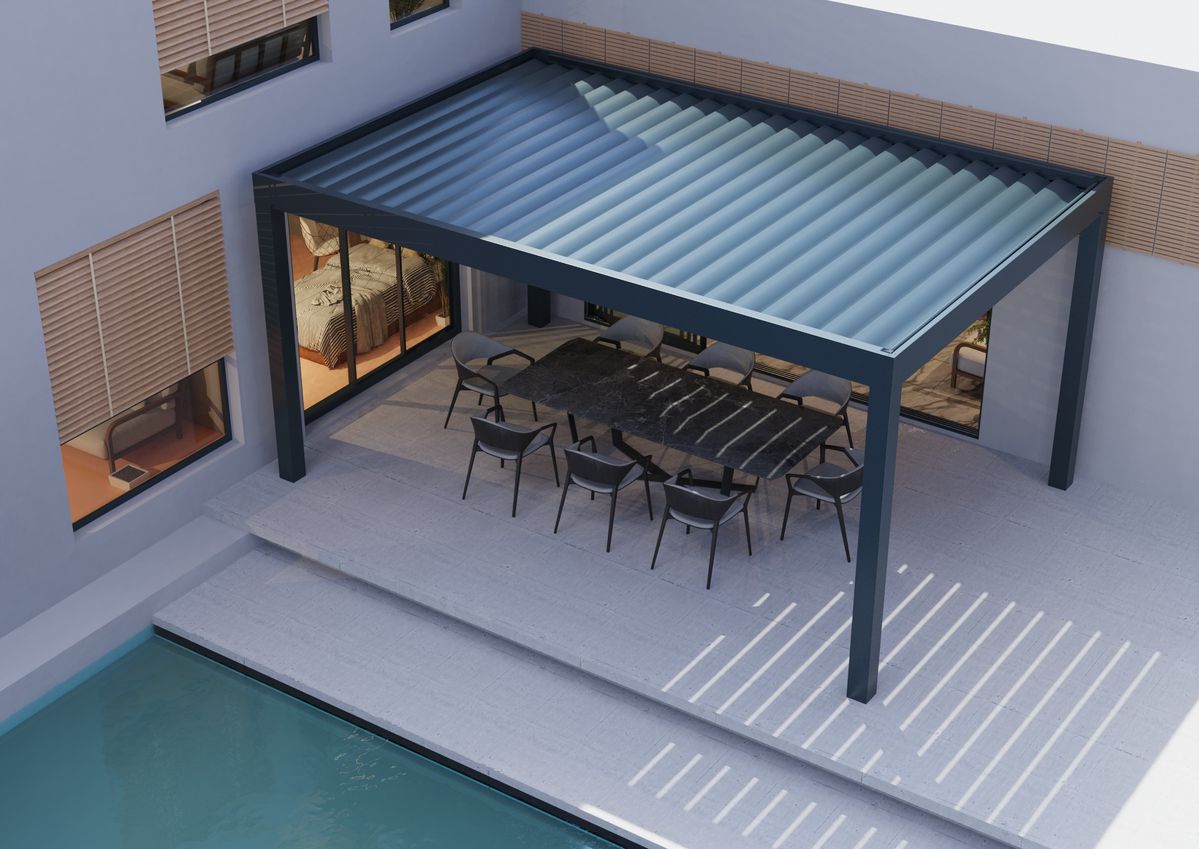 Pabellón Rectangular de Aleaci - Outdoor Furniture Aluminium reseña y precio