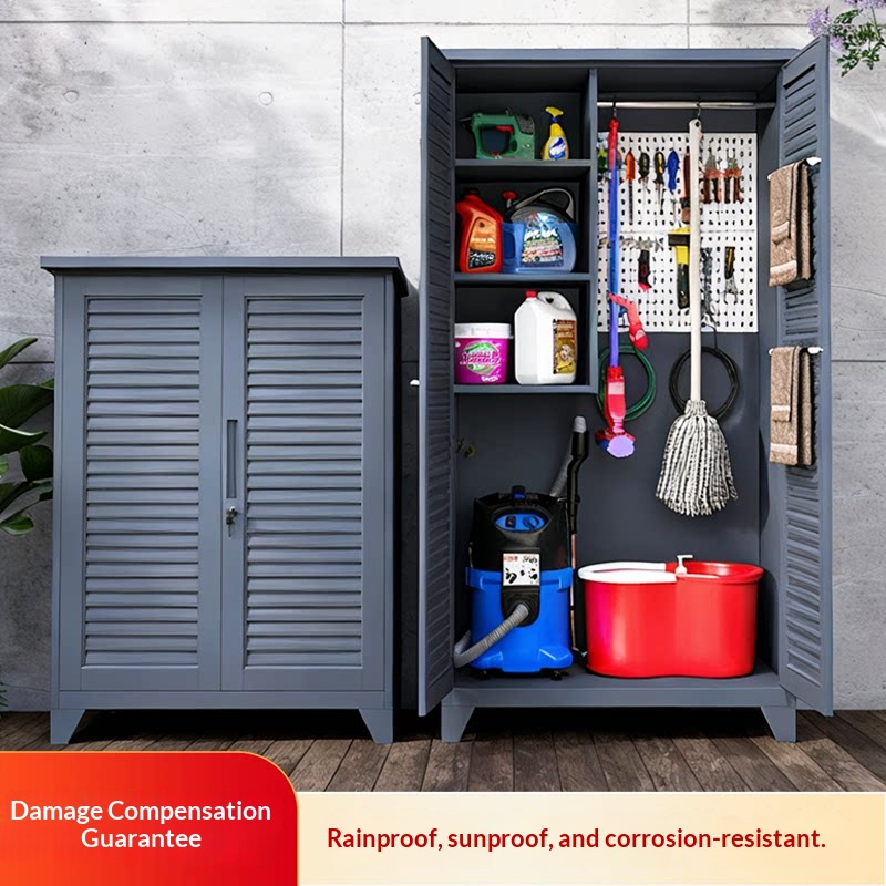 Gabinete de Almacenamiento Ext - Outdoor Furniture Aluminium reseña y precio