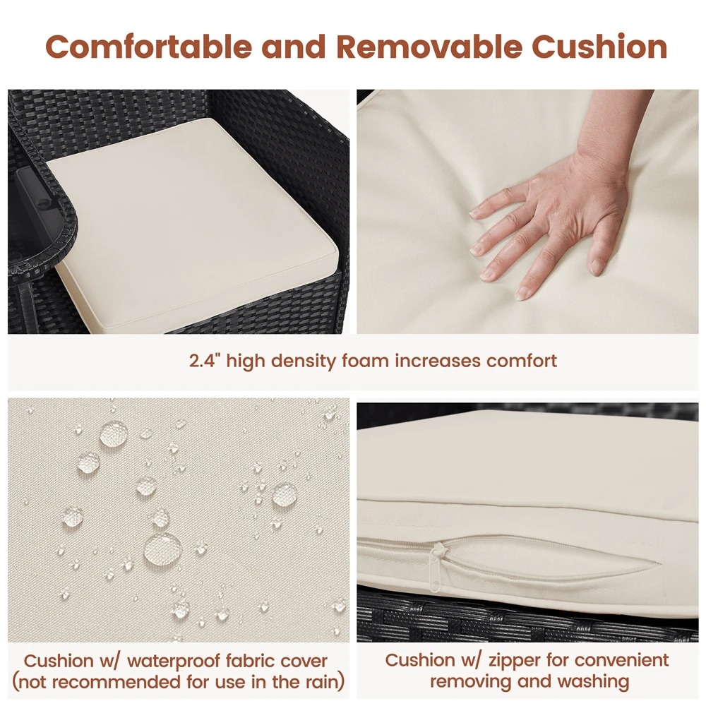 Conjunto de Muebles de Patio d - Outdoor Furniture Heavy Duty reseña y precio