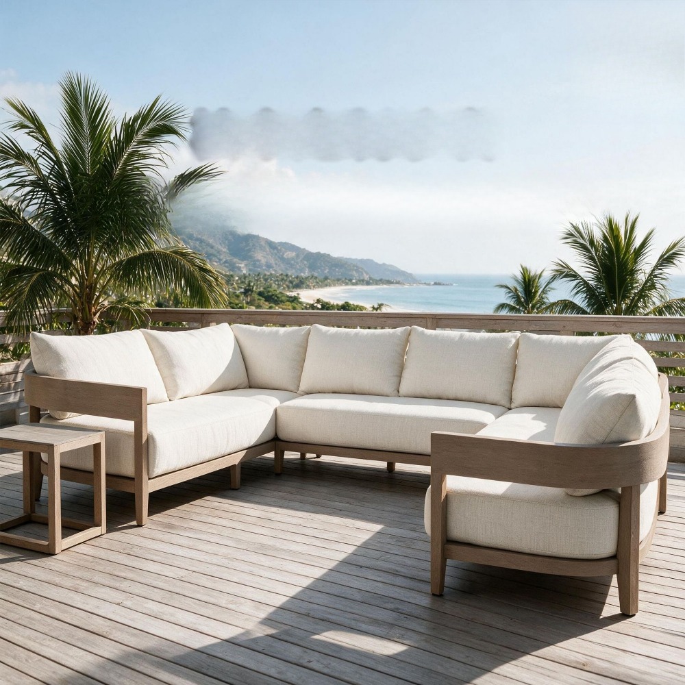 Conjunto de Sofás de Jardín de - Outdoor Furniture Teak reseña y precio