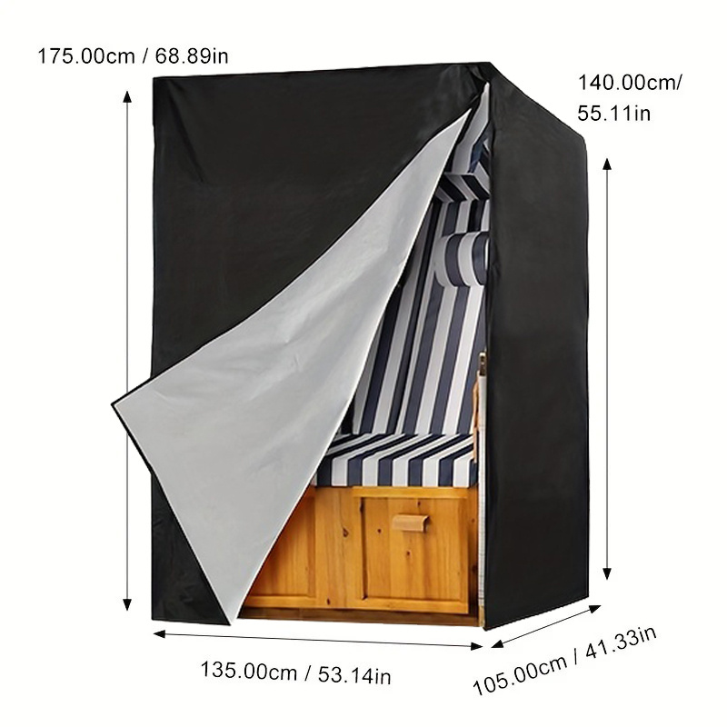 Funda negra para muebles de ex - Outdoor Furniture Rocking Chair reseña y precio