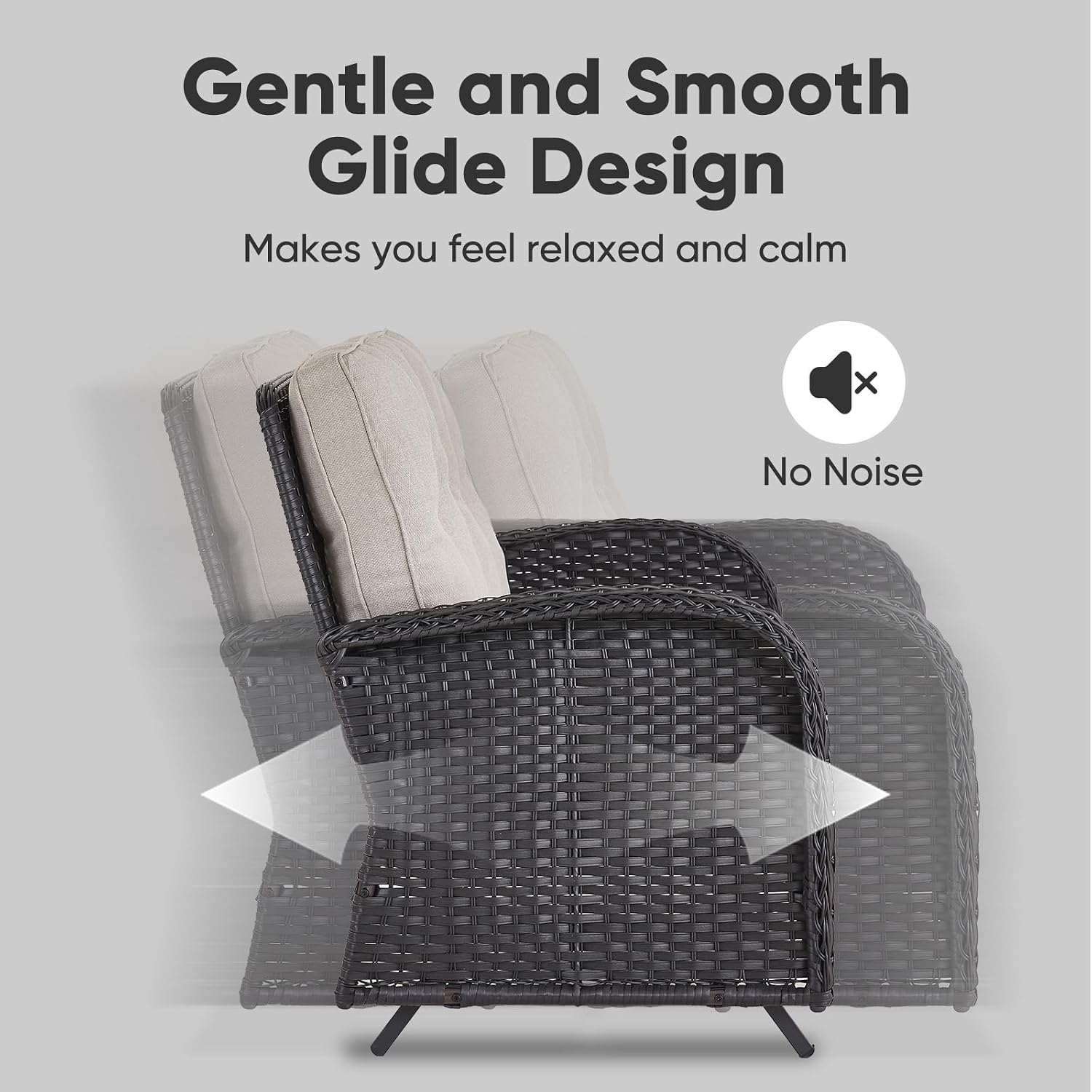 Sofá de mimbre de 2 plazas par - Outdoor Furniture Bench reseña y precio