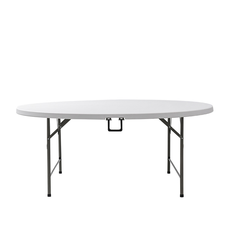 1,8 mesa plegable redonda mesa - Outdoor Furniture Types reseña y precio