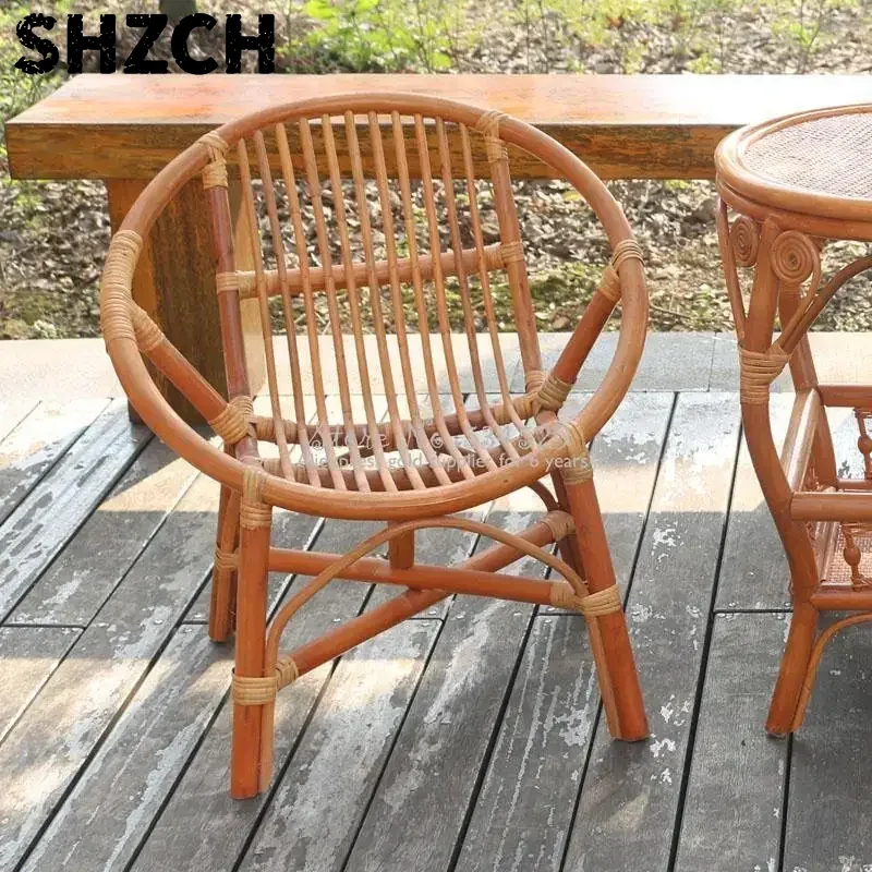 Sillón Reclinable de Mimbre de - Outdoor Furniture Rocking Chair reseña y precio