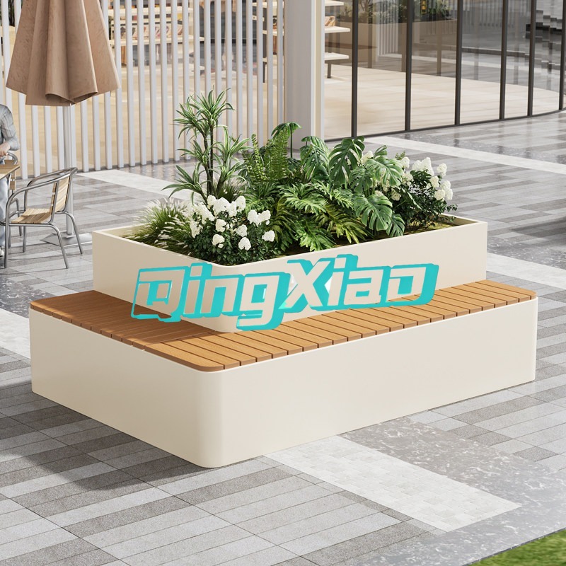Banco de exterior con jardiner - Outdoor Furniture Bench reseña y precio