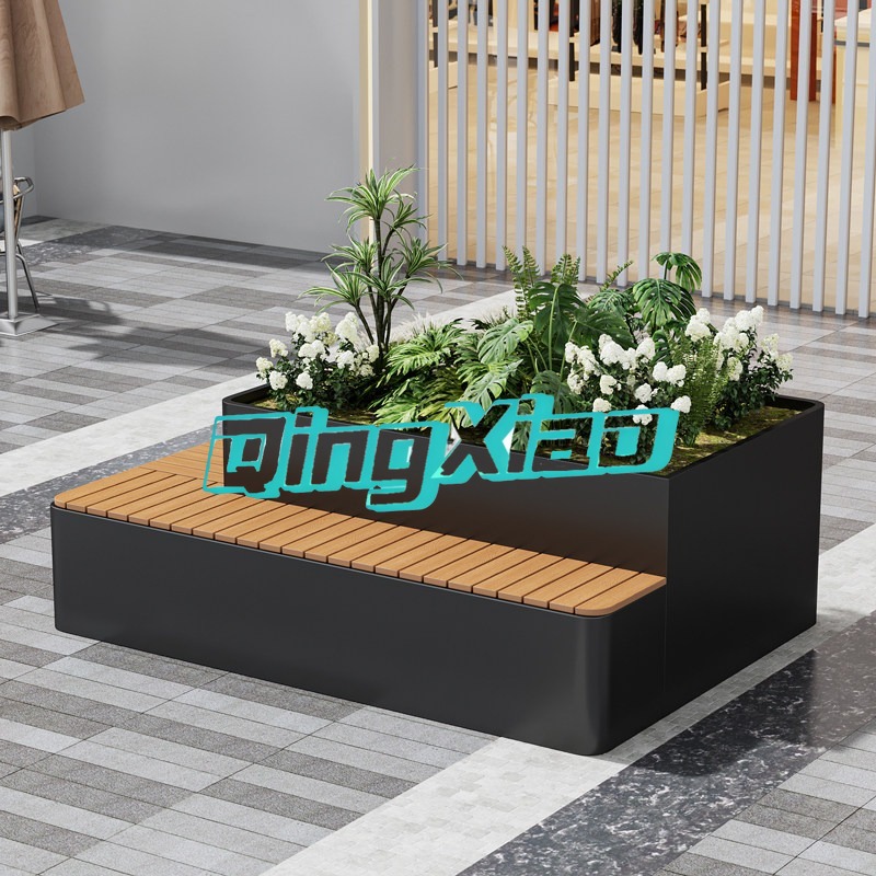 Banco de exterior con jardiner - Outdoor Furniture Bench reseña y precio