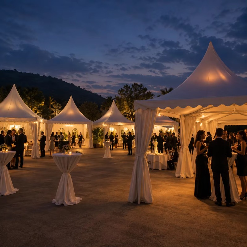 Carpa Pagoda Blanca Personaliz - Outdoor Furniture Aluminium reseña y precio